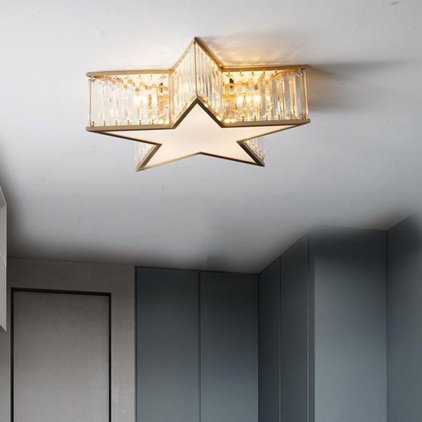 ceiling lights woying american creative lamp bedroom light luxury crystal pentagram modern simple
ceiling lights woying american creative lamp bedroom light luxury crystal pentagram modern simple