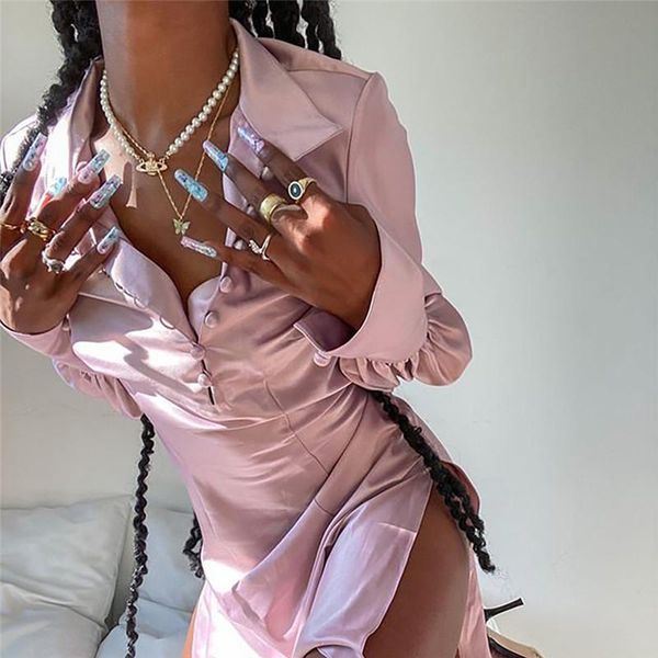 casual dresses thorn tree vintage women dress buttons up v-neck long lantern sleeve streetwear elegant split ol party vestido, Black;gray
casual dresses thorn tree vintage women dress buttons up v-neck long lantern sleeve streetwear elegant split ol party vestido, Black;gray