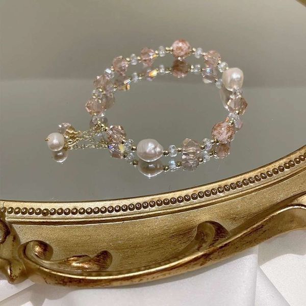 south korea east gate fresh water pearl pink crystal stone summer lovely bracelet zhaotao pollen crystal bracelet, Black
south korea east gate fresh water pearl pink crystal stone summer lovely bracelet zhaotao pollen crystal bracelet, Black