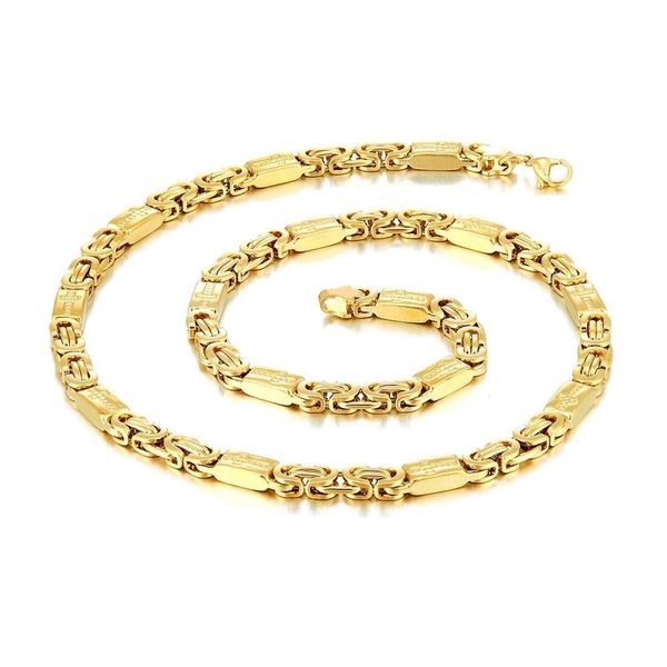 mens classic fashion domineering titanium steel handmade flat buckle necklace bold chain two-color necklace jewelry gift, Silver
mens classic fashion domineering titanium steel handmade flat buckle necklace bold chain two-color necklace jewelry gift, Silver