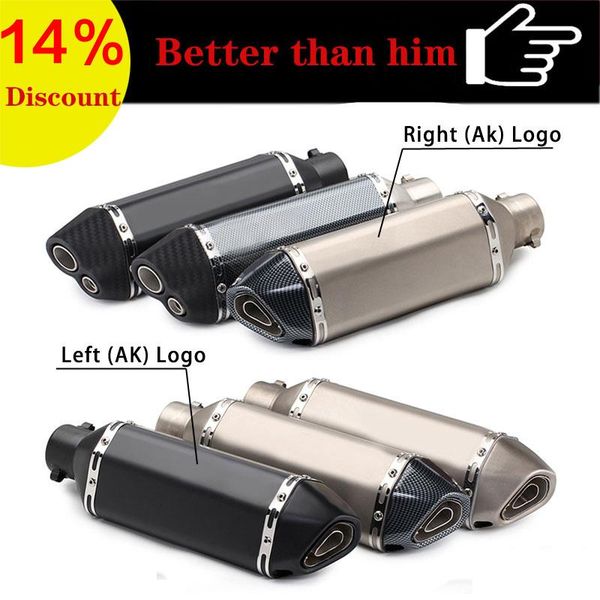 motorcycle exhaust system universal pipe muffler motor escape moto left & right for rc390 z800 gsxr750 tmax530 xmax300.250 cbr500 mt09
motorcycle exhaust system universal pipe muffler motor escape moto left & right for rc390 z800 gsxr750 tmax530 xmax300.250 cbr500 mt09