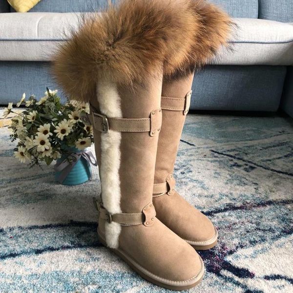 boots winter shoes woman snow fur knee high wool round toes zapatos de mujer, Black
boots winter shoes woman snow fur knee high wool round toes zapatos de mujer, Black