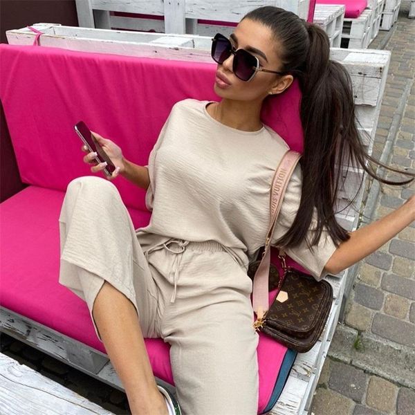 women's two piece pants fashion khaki set summer casual short sleeve shirt and loose beach bottom suit outfits, White
women's two piece pants fashion khaki set summer casual short sleeve shirt and loose beach bottom suit outfits, White
