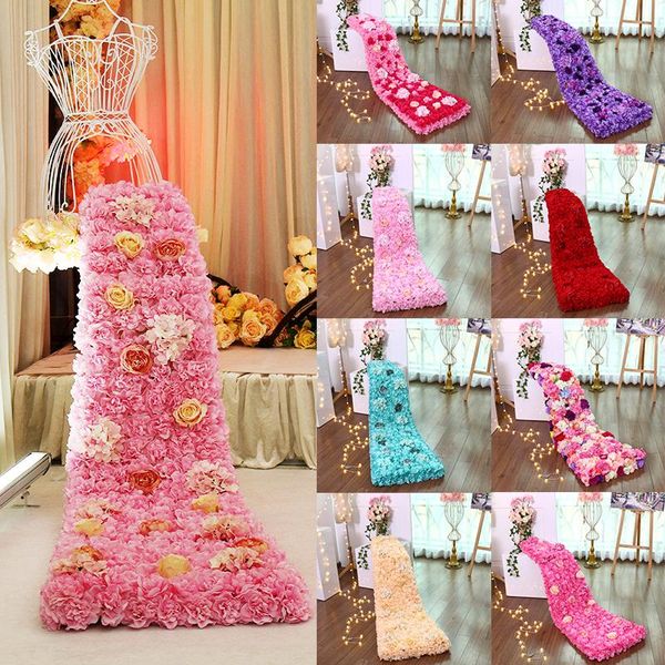 artificial silk flower wall rose head hydrangea row stage background home wedding party decoration decorative flowers & wreaths
artificial silk flower wall rose head hydrangea row stage background home wedding party decoration decorative flowers & wreaths