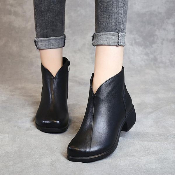 boots large size women winter genuine leather women's shoes zipper plush warm casual fashion classic black ankle
boots large size women winter genuine leather women's shoes zipper plush warm casual fashion classic black ankle