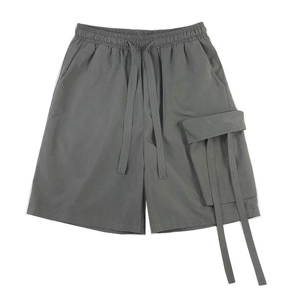 men's shorts 2021 summer men cargo casual pants muti pocket streetwear harajuku drawstring sweatpants, White;black
men's shorts 2021 summer men cargo casual pants muti pocket streetwear harajuku drawstring sweatpants, White;black