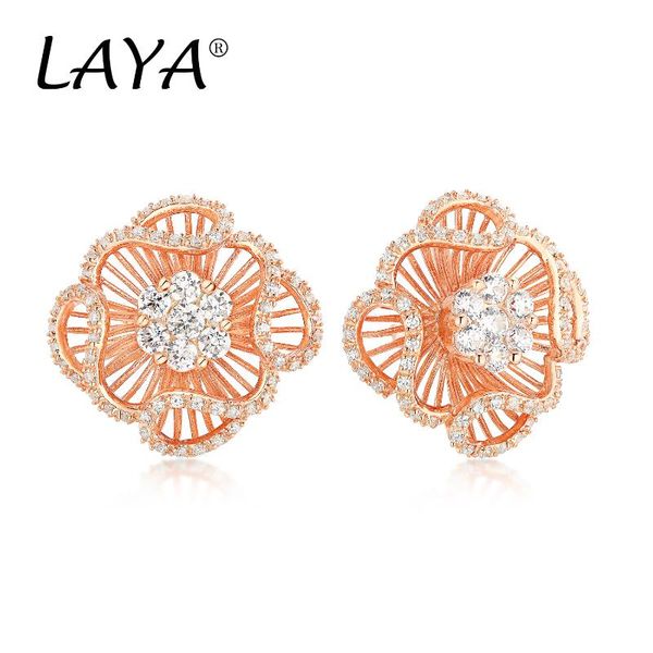 sterling silver fashion style flower zircon stud earrings luxury jewelry gift for womens party, Golden;silver
sterling silver fashion style flower zircon stud earrings luxury jewelry gift for womens party, Golden;silver