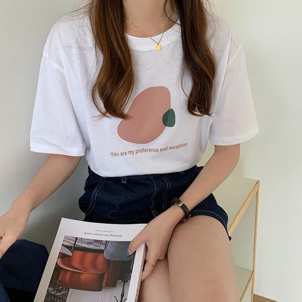alien kitty 2021 summer cartoon creativity short t-shirt sweet girl casual o-neck stylish loose tees fashion office lady women's, White
alien kitty 2021 summer cartoon creativity short t-shirt sweet girl casual o-neck stylish loose tees fashion office lady women's, White