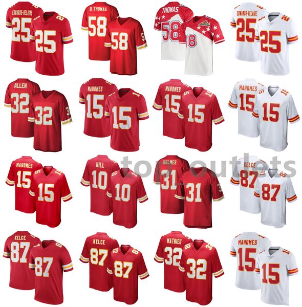 2021 american football jerseys chiefs jersey patrick 15 mahomes clyde 25 edwards-helaire derrick 58 thomas marcus 32 allen stitched size s-x, Black;red
2021 american football jerseys chiefs jersey patrick 15 mahomes clyde 25 edwards-helaire derrick 58 thomas marcus 32 allen stitched size s-x, Black;red
