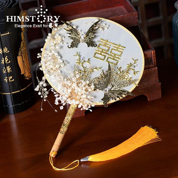 wedding flowers himstory vintage luxury chinese bridal hand fan holding butterfly round polygon handmade pearls bouquet bruid gold
wedding flowers himstory vintage luxury chinese bridal hand fan holding butterfly round polygon handmade pearls bouquet bruid gold