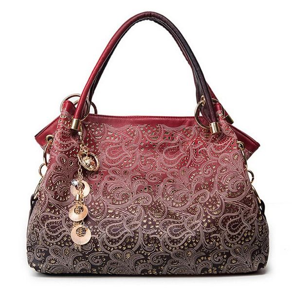 evening bags women handbags hollow out ombre floral print shoulder ladies pu leather bag big tote fashion female
evening bags women handbags hollow out ombre floral print shoulder ladies pu leather bag big tote fashion female