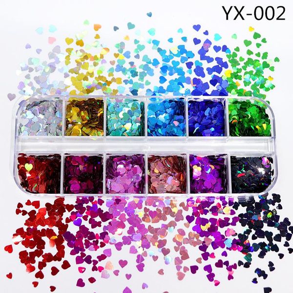 nail glitter 12 colors holographic sequins iridescent mermaid flakes colorful sticker manicure art design make up diy decal, Silver;gold
nail glitter 12 colors holographic sequins iridescent mermaid flakes colorful sticker manicure art design make up diy decal, Silver;gold