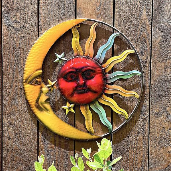 decorative objects & figurines indoors antique iron wall hanging home decor celestial sun moon metal art craft waterproof durable
decorative objects & figurines indoors antique iron wall hanging home decor celestial sun moon metal art craft waterproof durable