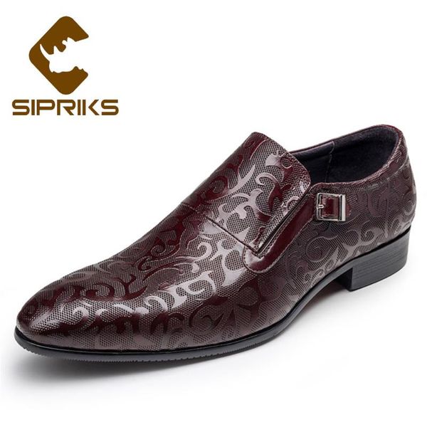 dress shoes sipriks mens genuine leather slip on buckle strap elegant male smoking slipper loafers social suits wedding shoe 44, Black
dress shoes sipriks mens genuine leather slip on buckle strap elegant male smoking slipper loafers social suits wedding shoe 44, Black