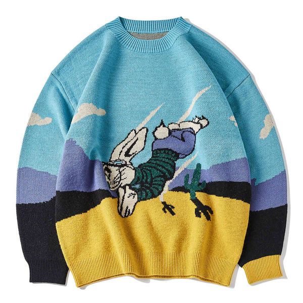 men's sweaters knitted or crocheted sweater of harajuku pullover women's cartoons men's women, White;black
men's sweaters knitted or crocheted sweater of harajuku pullover women's cartoons men's women, White;black