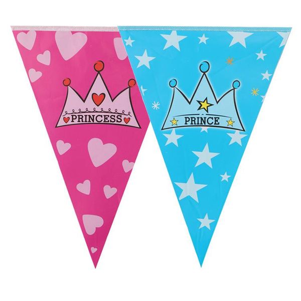 party decoration 1 set( 10pcs) princess prince paper flags banners banner for children's 1st birthday baby shower supply
party decoration 1 set( 10pcs) princess prince paper flags banners banner for children's 1st birthday baby shower supply