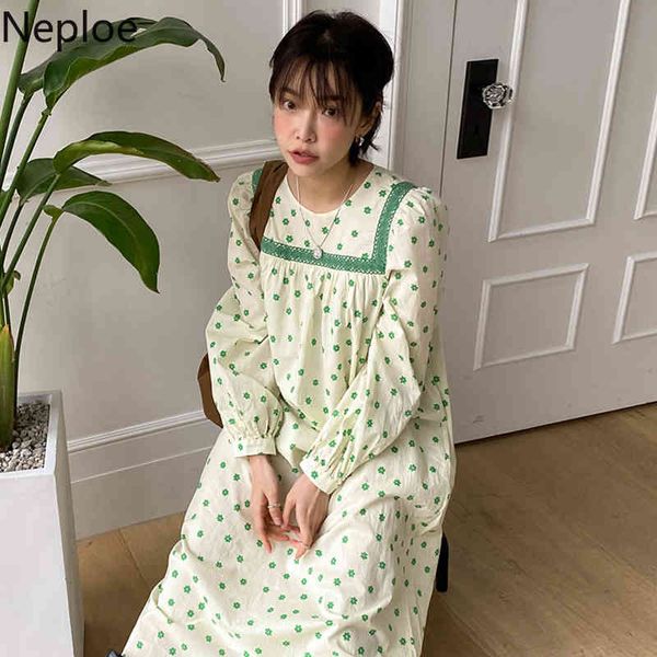 neploe vintage woman dress spring o-neck puff sleeve flower print korean vestidos mujer lace patchwork loose dresses women 210422, Black;gray
neploe vintage woman dress spring o-neck puff sleeve flower print korean vestidos mujer lace patchwork loose dresses women 210422, Black;gray