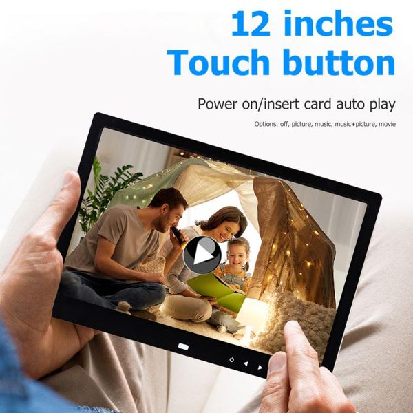 display video advertising machine 12-inch digital po frame alarm clock remote smart picture card player holder p frames
display video advertising machine 12-inch digital po frame alarm clock remote smart picture card player holder p frames