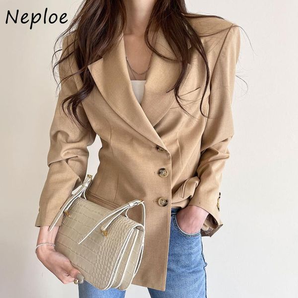 women's suits & blazers neploe solid color cardigan long sleeve blazer women autumn french lapel suit korea chic side three-button wome, White;black
women's suits & blazers neploe solid color cardigan long sleeve blazer women autumn french lapel suit korea chic side three-button wome, White;black