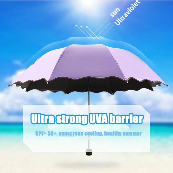 umbrellas ladies portable windproof 3-folding blossoms in water changes color anti-uv sun/rain umbrella
umbrellas ladies portable windproof 3-folding blossoms in water changes color anti-uv sun/rain umbrella