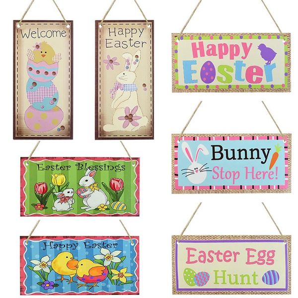 party decoration easter for home wooden hanging pendant ornament happy wall door sign kids gift 20x10cm
party decoration easter for home wooden hanging pendant ornament happy wall door sign kids gift 20x10cm