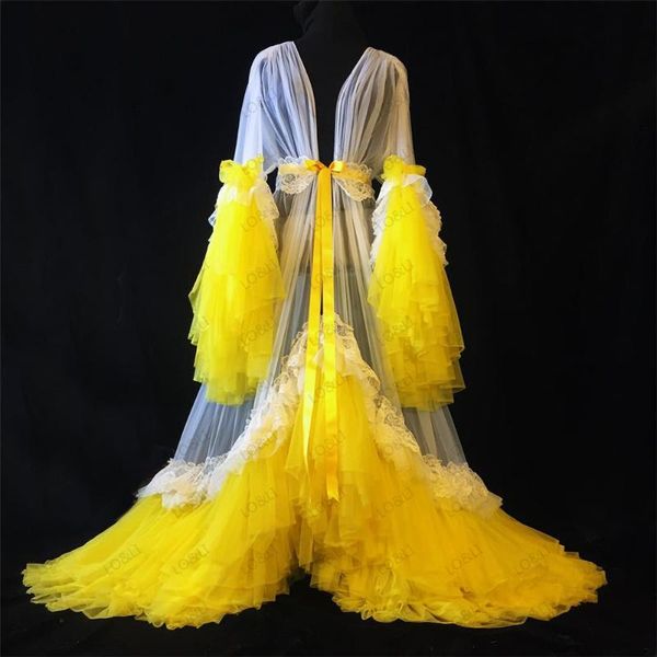 yellow long see thru tulle pregnant woman dresses full sleeves a-line women to poshoot robe women's sleepwear, Black;red
yellow long see thru tulle pregnant woman dresses full sleeves a-line women to poshoot robe women's sleepwear, Black;red