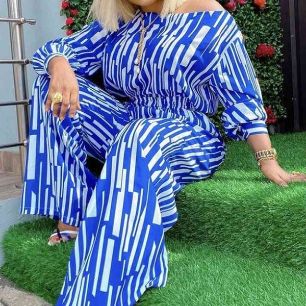 two piece set women floral print slash neck wide leg high waist pants summer fashion casual suits for ladies xl blouse 210527, White
two piece set women floral print slash neck wide leg high waist pants summer fashion casual suits for ladies xl blouse 210527, White