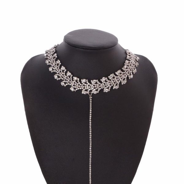 chokers rhinestone choker necklace long statement 2021 luxury crystal women chocker body jewelry, Golden;silver
chokers rhinestone choker necklace long statement 2021 luxury crystal women chocker body jewelry, Golden;silver