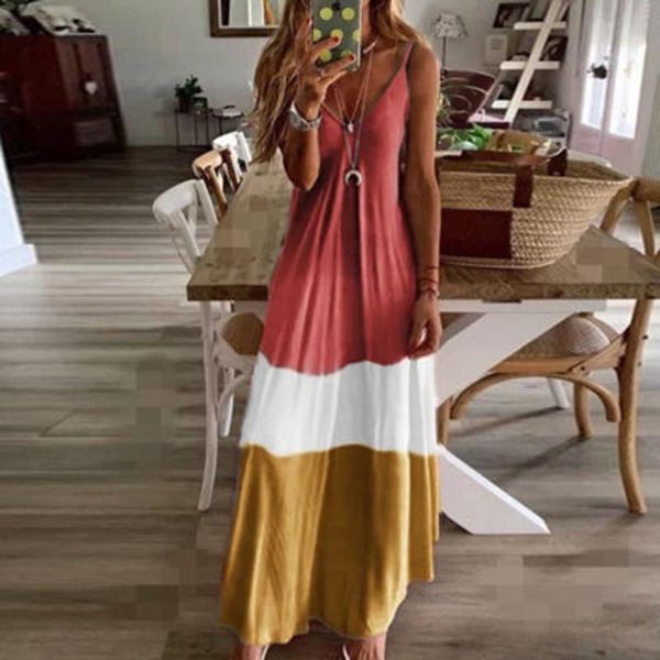casual dresses temperament woman elegant dress long patchwork v neck beach bohemian sling loose party ladies, Black;gray
casual dresses temperament woman elegant dress long patchwork v neck beach bohemian sling loose party ladies, Black;gray