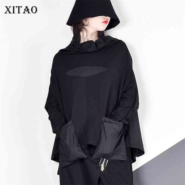 xitao harajuku patchwork pocket t shirt women stand collar plus size casual black streetwear female stitch korean summer lyh2877 210324, White
xitao harajuku patchwork pocket t shirt women stand collar plus size casual black streetwear female stitch korean summer lyh2877 210324, White
