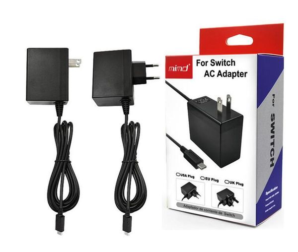 20pcs game console travel home ac wall charger adapter power supply eu us plug for switch ns portable players
20pcs game console travel home ac wall charger adapter power supply eu us plug for switch ns portable players