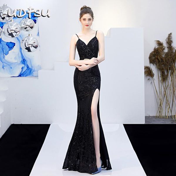 party dresses udfsu women spaghetti strap v-neck evening dress backless mermaid bodycon floor length gowns, White;black
party dresses udfsu women spaghetti strap v-neck evening dress backless mermaid bodycon floor length gowns, White;black
