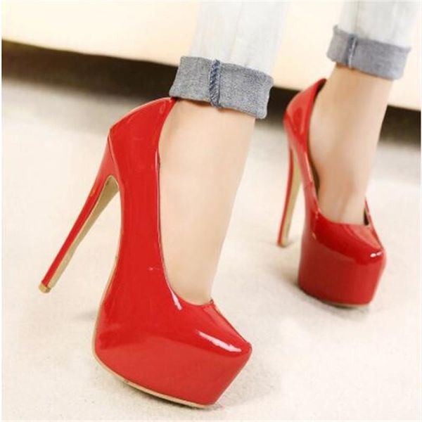 dress shoes 2021 europe and america arrival korean concise office women's fashion solid patent leather shallow women high heels, Black
dress shoes 2021 europe and america arrival korean concise office women's fashion solid patent leather shallow women high heels, Black