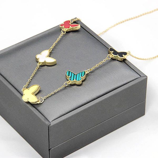 chains fashion butterfly necklace women versatile long multicolor adjustment clavicle chain jewelry girlfriend gift accessories z430, Silver
chains fashion butterfly necklace women versatile long multicolor adjustment clavicle chain jewelry girlfriend gift accessories z430, Silver