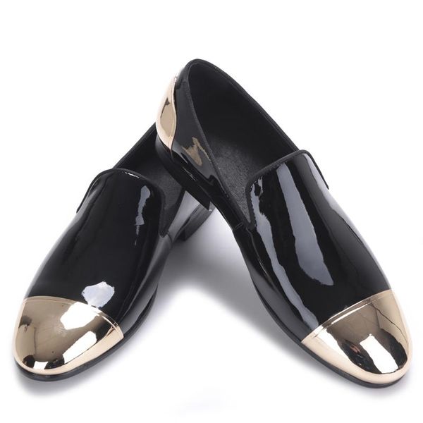 dress shoes black and white patent leather men handmade party wedding plus size men's loafers
dress shoes black and white patent leather men handmade party wedding plus size men's loafers