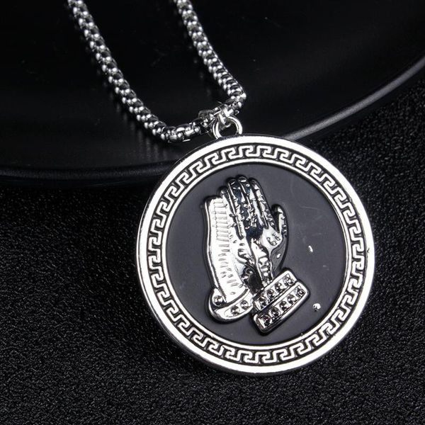 unique design metal personality long necklace sweater jewelry hip hop titanium steel round tag pendant necklaces, Silver
unique design metal personality long necklace sweater jewelry hip hop titanium steel round tag pendant necklaces, Silver