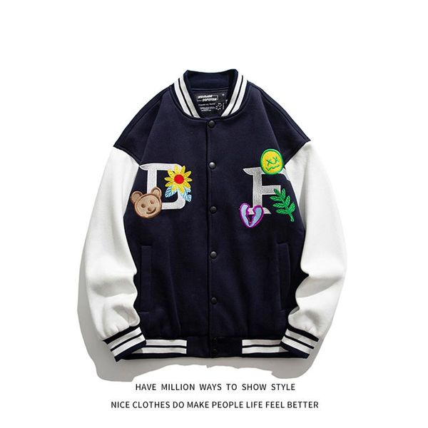 women's jackets ariival spring and autumn embroid letterman baseball bomber jacket men's varstiy coat vintage casual street, Black;brown
women's jackets ariival spring and autumn embroid letterman baseball bomber jacket men's varstiy coat vintage casual street, Black;brown