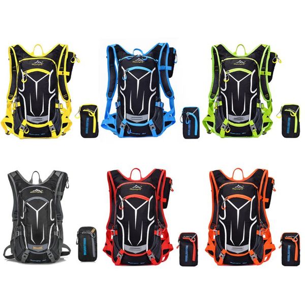 bicycle backpack outdoor cycling water bag running hiking climbing bagpack travel rucksack with mobile phone pouch bags
bicycle backpack outdoor cycling water bag running hiking climbing bagpack travel rucksack with mobile phone pouch bags