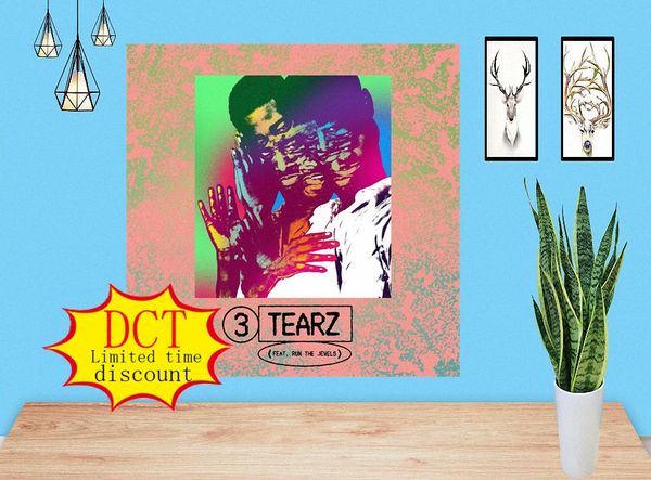 danny brown 3 tearz album poster music cover silk art print
danny brown 3 tearz album poster music cover silk art print