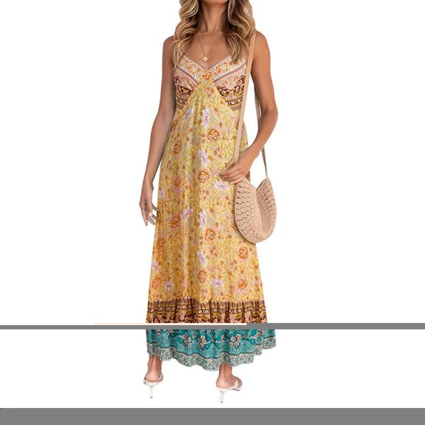 fashion women ladies summer casual suspender dress floral printed sleeveless v-neck sundress pink/ yellow/ green dresses, Black;gray
fashion women ladies summer casual suspender dress floral printed sleeveless v-neck sundress pink/ yellow/ green dresses, Black;gray
