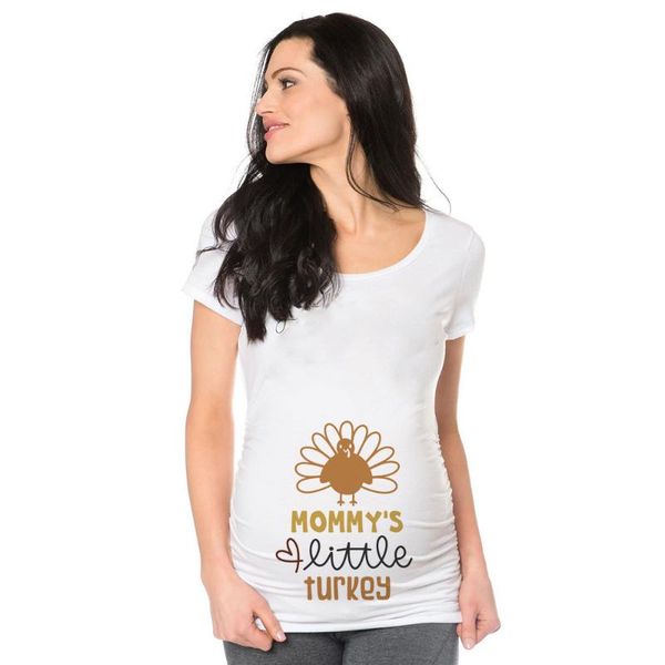 maternity & tees mommy's little turkey pregnancy shirts plus size letter printed woman pregnant short sleeve t shirt mom, White
maternity & tees mommy's little turkey pregnancy shirts plus size letter printed woman pregnant short sleeve t shirt mom, White