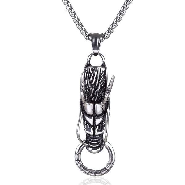 pendant necklaces vintage china dragon head for women charm silver color stainless steel chain men bohemian beach jewelry gift
pendant necklaces vintage china dragon head for women charm silver color stainless steel chain men bohemian beach jewelry gift