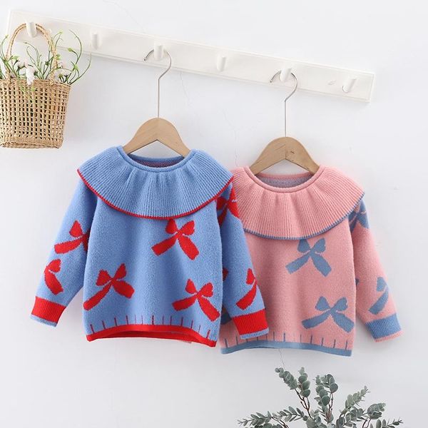 pullover fashion autumn winter kids children knitwear princess sweaters outwear girls knitted long sleeve sweater wt1235, Blue
pullover fashion autumn winter kids children knitwear princess sweaters outwear girls knitted long sleeve sweater wt1235, Blue