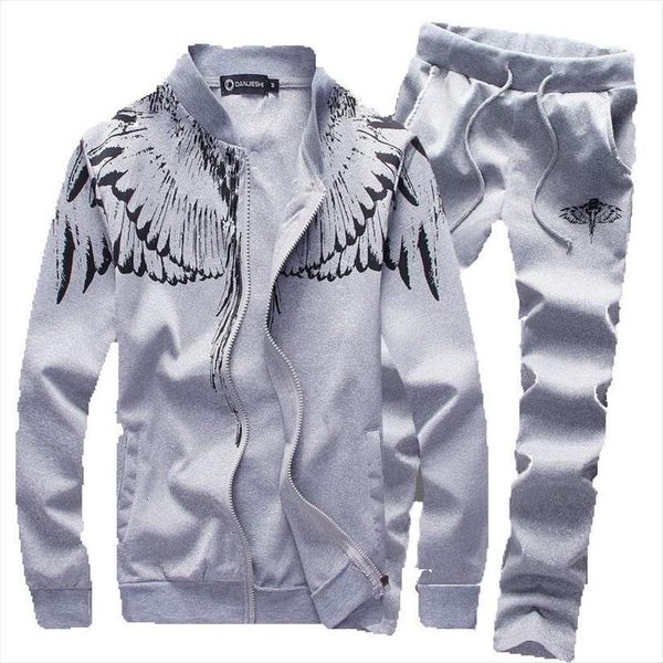 zity set autumn casual men tracksuits sportswear zipper jacket pants 2pcs sets male solid printing jogger sporting, Gray
zity set autumn casual men tracksuits sportswear zipper jacket pants 2pcs sets male solid printing jogger sporting, Gray