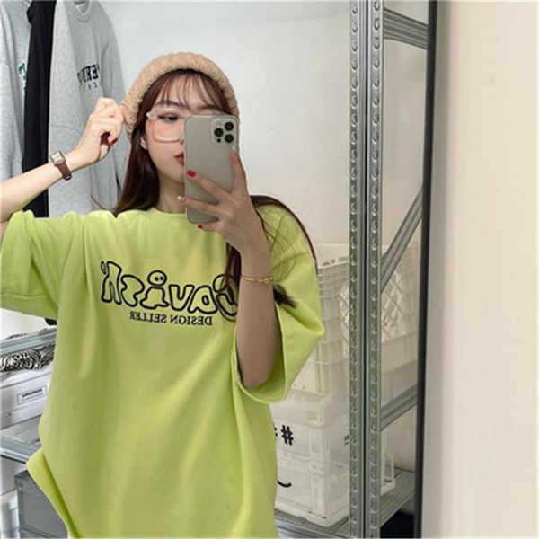 women's t-shirt fashion high level 100% cotton t-shirts logo casual o-neck shirt for men women y811, White
women's t-shirt fashion high level 100% cotton t-shirts logo casual o-neck shirt for men women y811, White