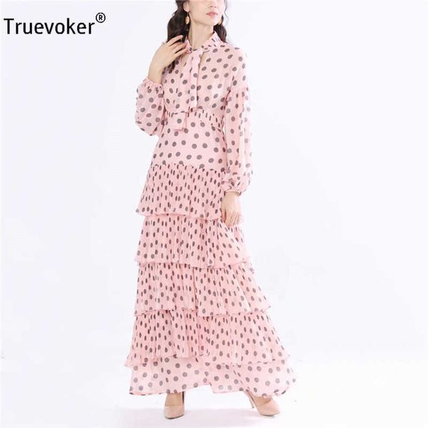 truevoker spring fashion resort dresse's cute puff sleeves pink polka dot printed maxi long cake party vestidos 210602, Black;gray
truevoker spring fashion resort dresse's cute puff sleeves pink polka dot printed maxi long cake party vestidos 210602, Black;gray