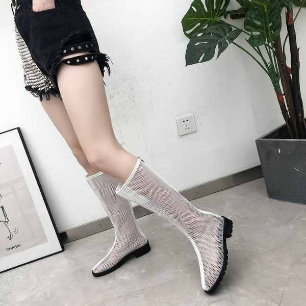 comfortable sandals women 2021summer style korean fashion mesh breathable women's thick heel zipper long boots, Black
comfortable sandals women 2021summer style korean fashion mesh breathable women's thick heel zipper long boots, Black