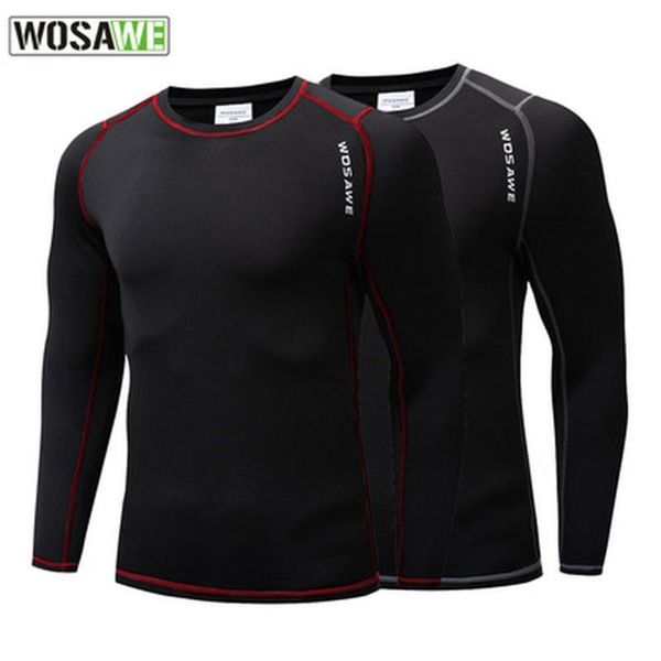 racing jackets wosawe thermal fleece base layer cycling jersey men women bodybuilding fitness long sleeve tight sport, Black;red
racing jackets wosawe thermal fleece base layer cycling jersey men women bodybuilding fitness long sleeve tight sport, Black;red
