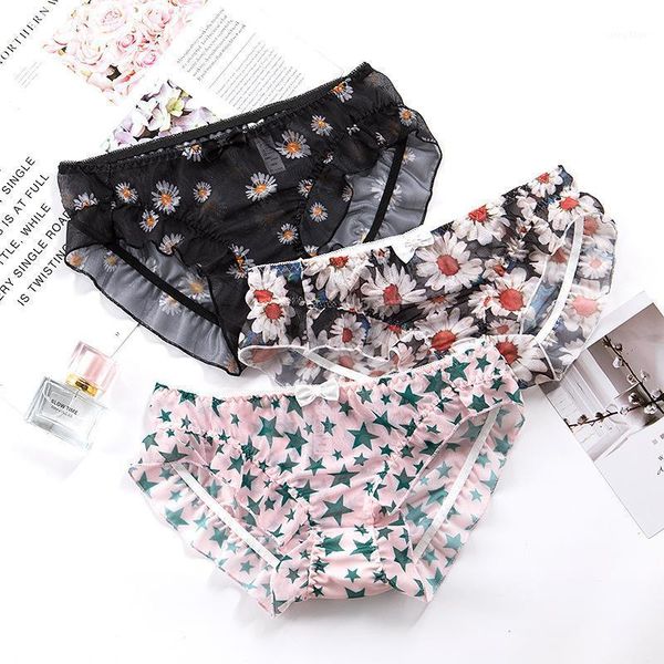 women's panties little daisy net yarn underwear bow print seamless thong transparent temptation female lingerie tanga, Black;pink
women's panties little daisy net yarn underwear bow print seamless thong transparent temptation female lingerie tanga, Black;pink