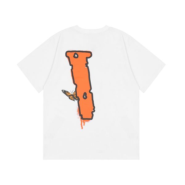 21ss t shirt juice wrld x mens big v t-shirt butterfly printing men women couple casual short-sleeved wild cotton round neck loose tee, White;black
21ss t shirt juice wrld x mens big v t-shirt butterfly printing men women couple casual short-sleeved wild cotton round neck loose tee, White;black
